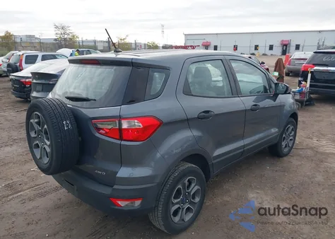 2018 Ford Ecosport S из США, поврежденный, VIN MAJ6P1SL7JC217649
